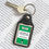 Thumbnail: Personalised Book Lover's Keyring