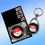 Thumbnail: Personalised Silver Plated Vinyl Record Keyring