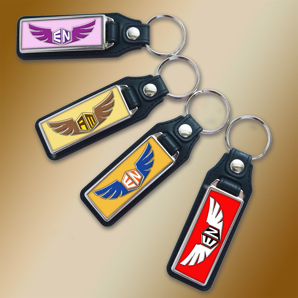 Thumbnail: Personalised Monogram Key Ring