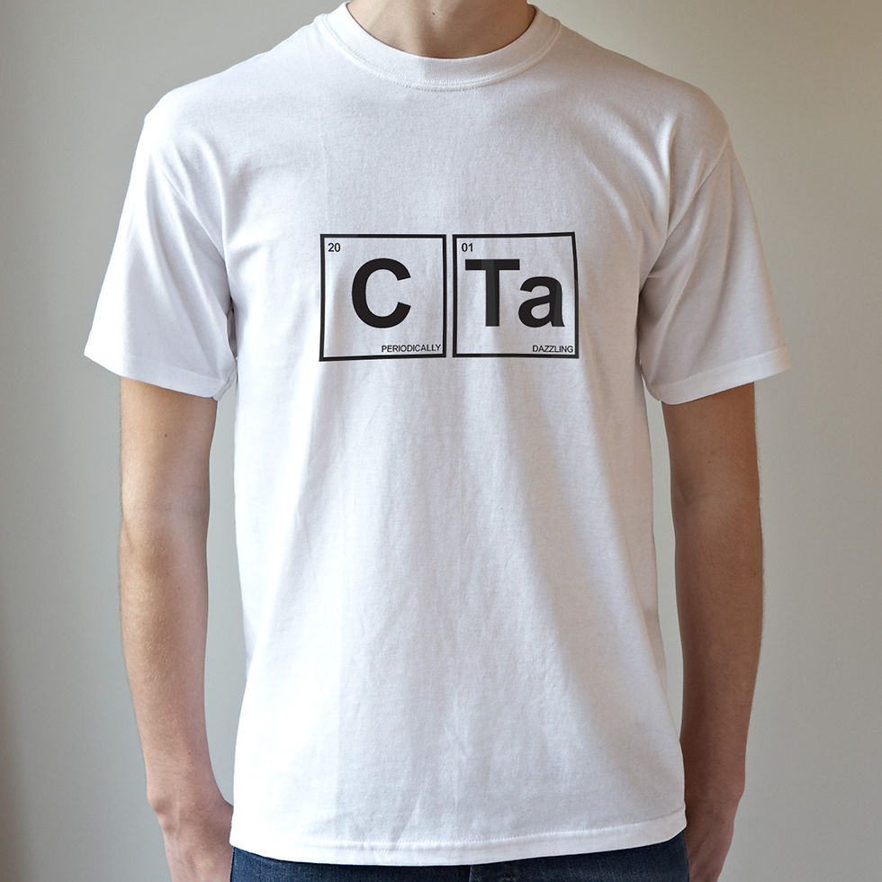 Personalised 'Periodic Table' T Shirt