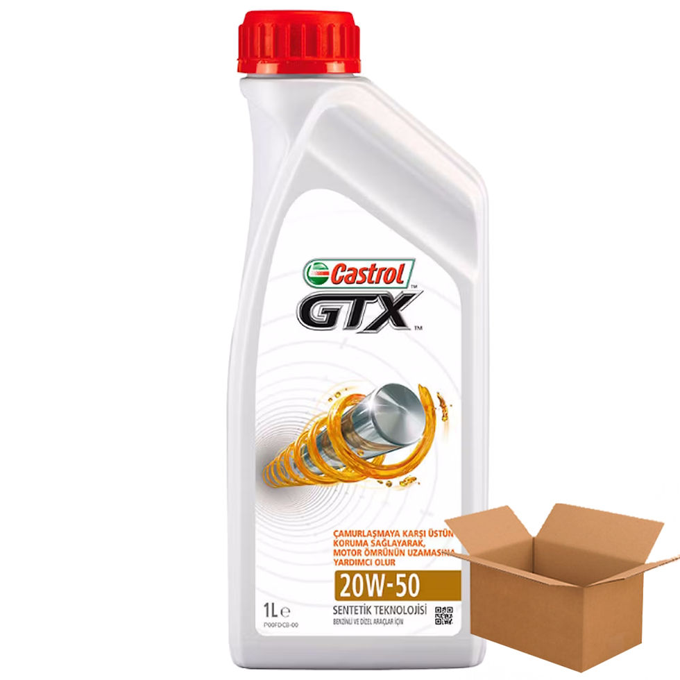 Küçük resim: Castrol GTX 20W-50 Sentetik Motor Yağı - Benzin & Dizel 1 Litre