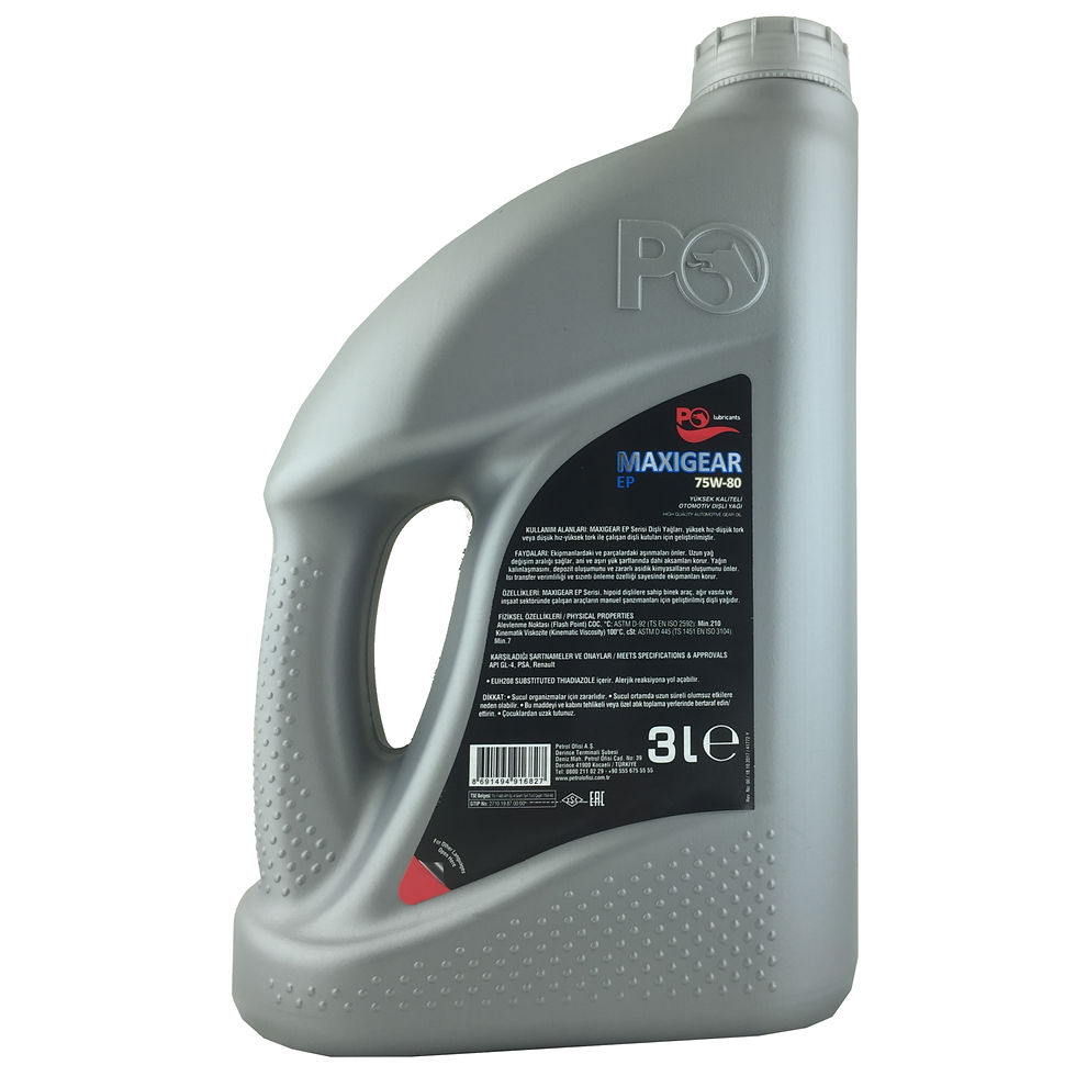 Миниатюра: Трансмиссионная жидкость Petrol Ofisi Maxigear EP 75W-80 API GL4 (на выбор 3 л, 