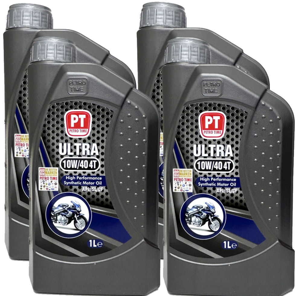Thumbnail: Petro Time 10W-40 Racing 4T Motorcycle Oil (1, 2, 3, 4, 12 Liters Selected)