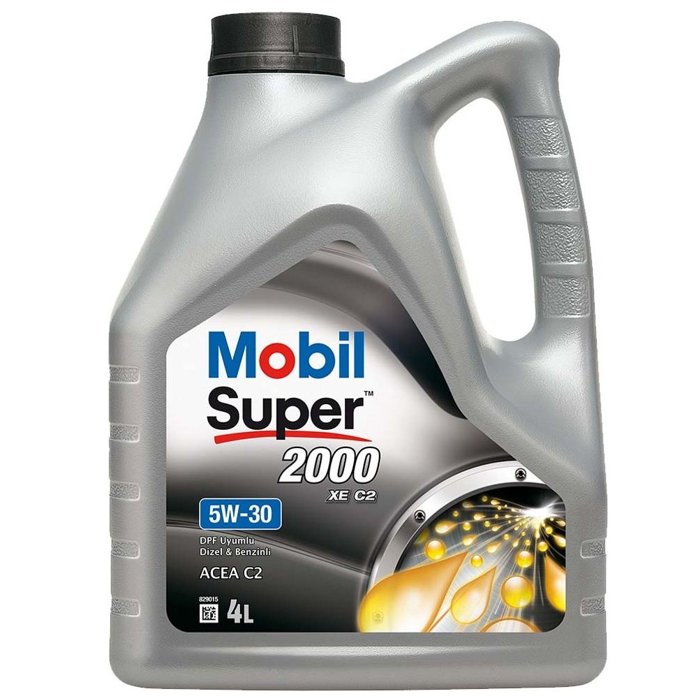 Моторное масло Mobil Super 2000 XE 5W-30 ACEA C2 DPF (4 л, 2x4 л, 4x4 л, л и кор