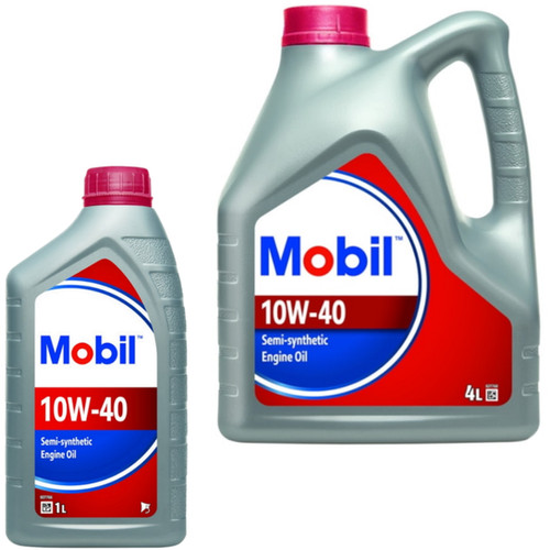 Mobil 10W-40 Sentetik Motor Yağı (1, 2, 3, 4, 5, 6, 16 Litre & Koli ...
