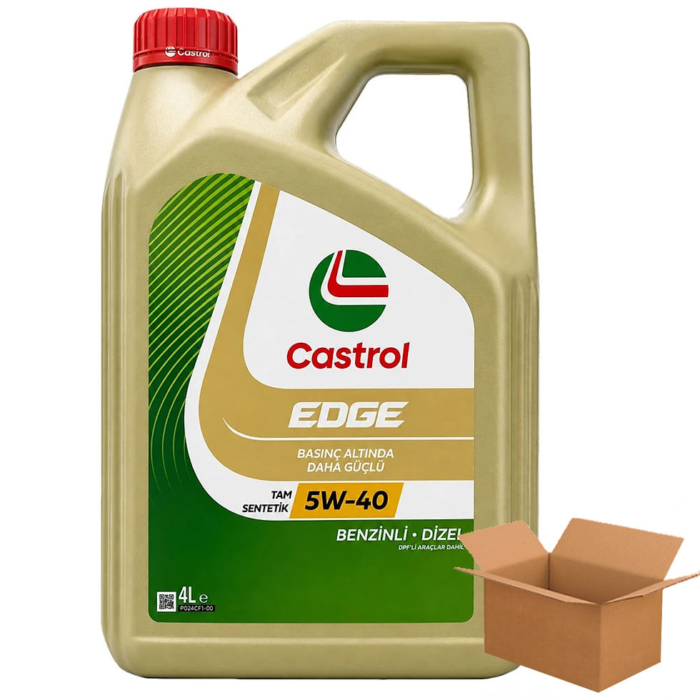 Küçük resim: Castrol Edge 5W-40 Tam Sentetik Motor Yağı 4 Litre - Benzin, Dizel, DPF