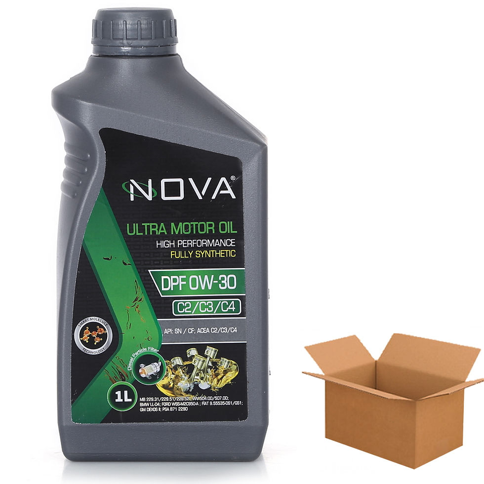 Thumbnail: Nova 0W-30 Fully Synthetic Engine Oil ACEA: C2-C3-C4 DPF (1, 2, 4, 5 Liter Selec