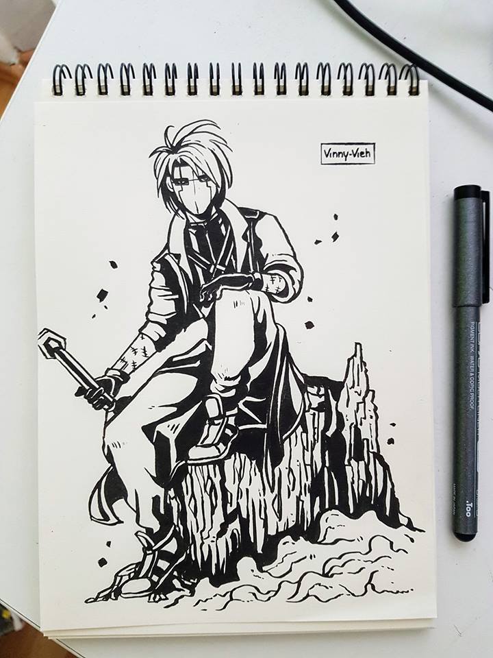 The mask (ink) 2018