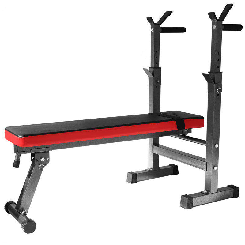 Miniatura: Multifunctional Adjust. Gym Equipment Sit Up Bench Barbell Dumbbell Rack