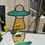 Thumbnail: Teal & Pink Mini UFO $120