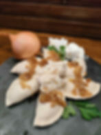 Pierogi with potatoes and ricotta