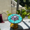 Thumbnail: Mottled Teal & Purple 3D UFO   $300