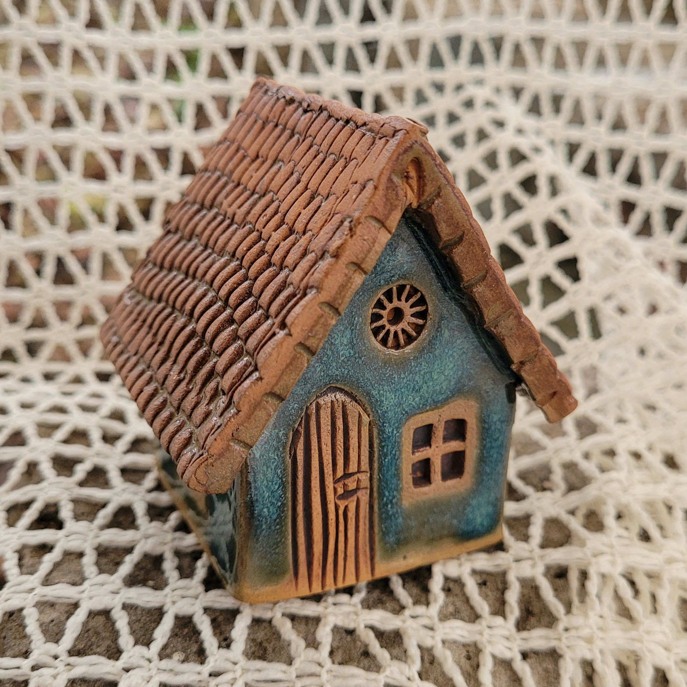 Mini Casinha Verde escuro