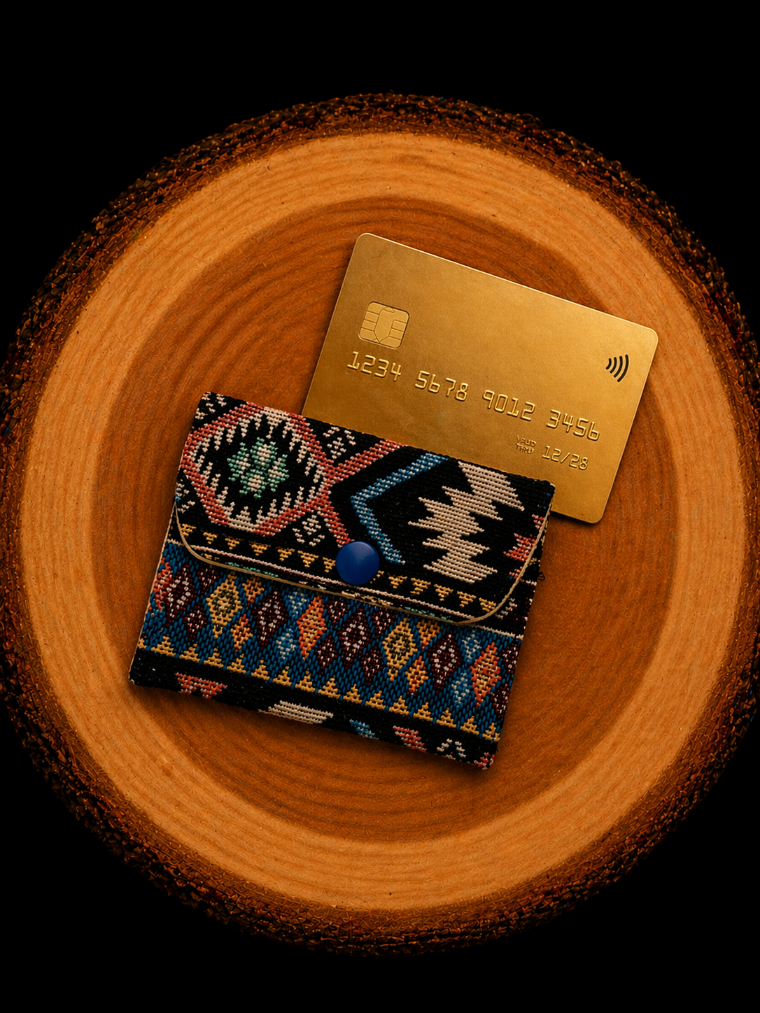 Porte-cartes Navajo