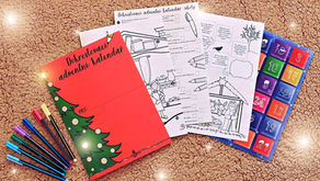 ✶ Dokreslovací ADVENTNÍ KALENDÁŘ
