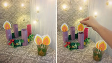 Adventní věnec pro děti