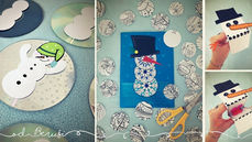 ☃ Sněhuláci - vyrábění