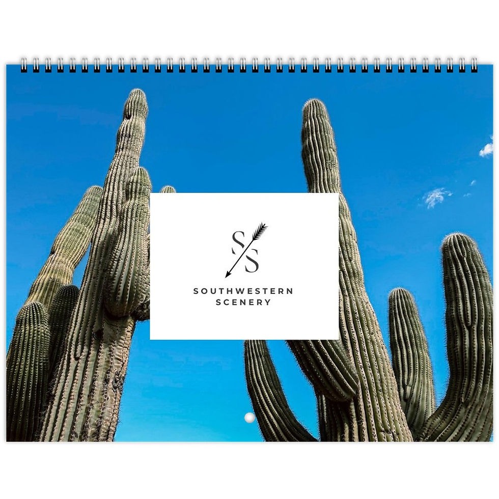 Southwestern Scenery 2026 Wall Calendar