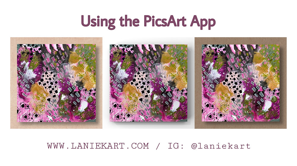 Lanie K. Art Using the PicsArt App Help