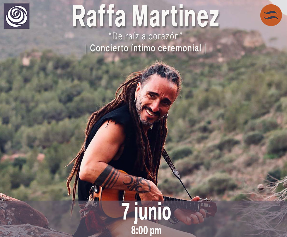 CONCIERTO INTIMO CEREMONIAL con RAFFA MARTINEZ