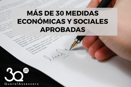 Más de 30 medidas económicas aprobadas