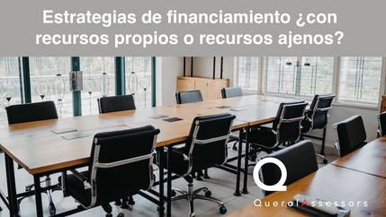 Estrategias de financiamiento