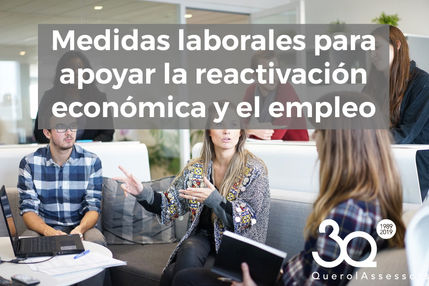 Medidas laborales para apoyar la reactivación económica y el empleo