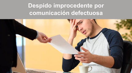 Despido improcedente por comunicación defectuosa a mail no autorizado por el trabajador