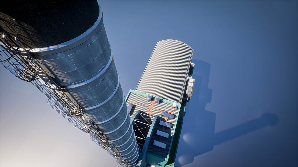 サムネイル： Modern Oil Power Station