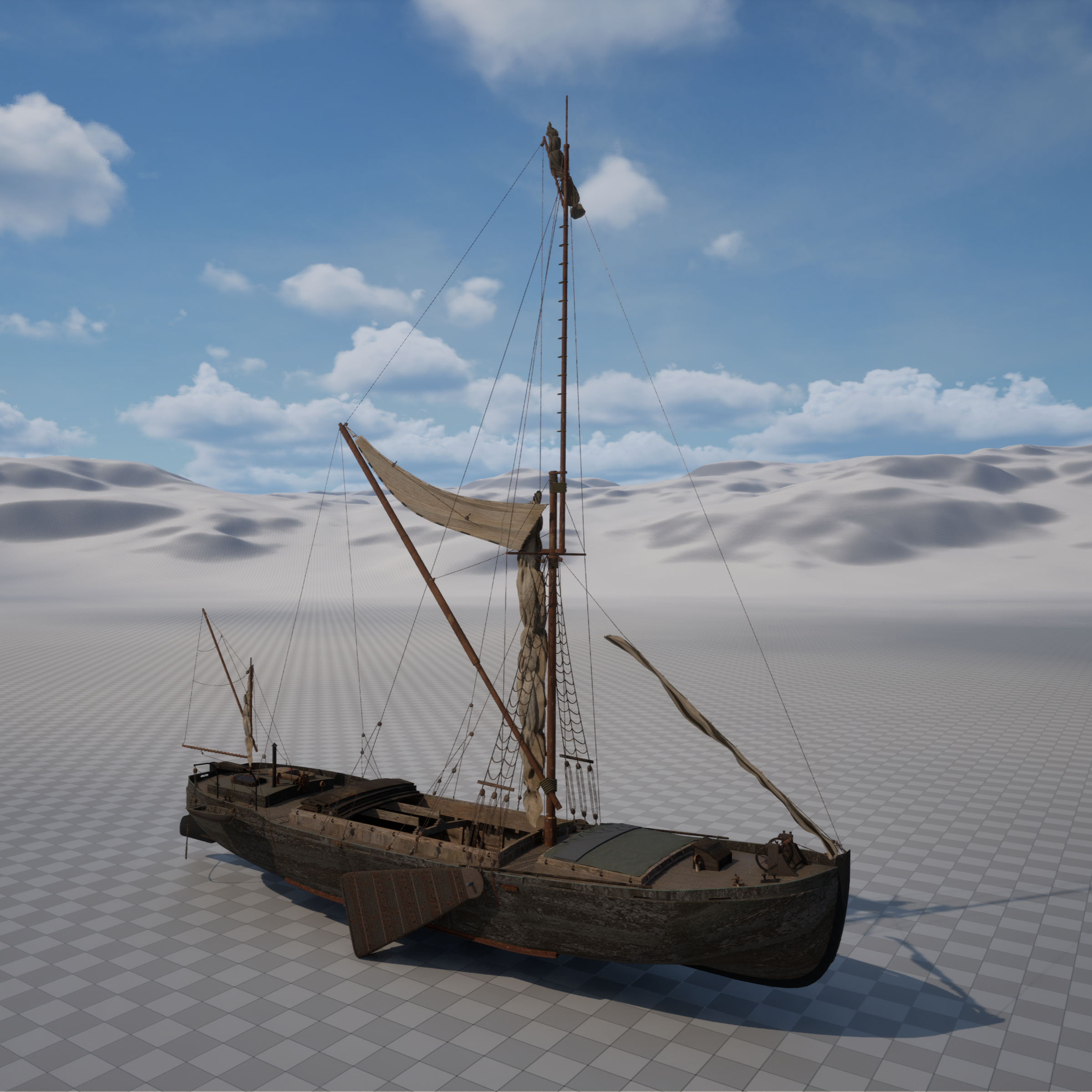 Victorian Thames Barge