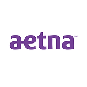 Logo for Aetna, a Medicaid and health coverage provider.