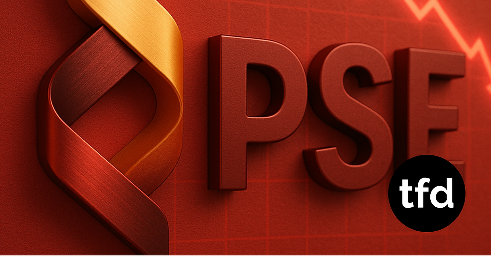 The Philippine Stock Exchange (PSE) Index, August 11, 2025