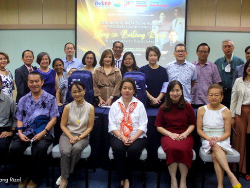 Gabay Guro, MPIF Empower 50 High School Scholars With Direct Financial Assistance Program