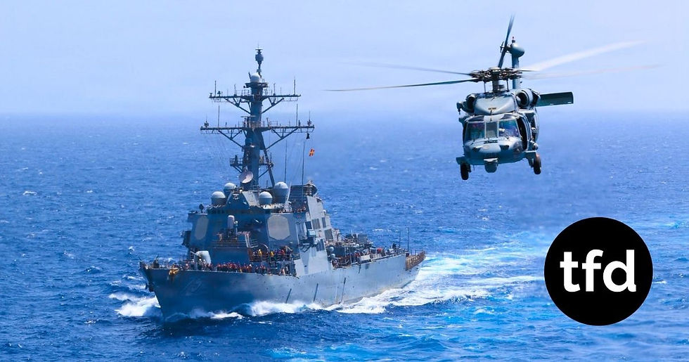 A US Navy patrol as commercial vessels continue adjusting routes through the Strait of Hormuz amid heightened regional security concerns. (Photo: U.S. Central Command)