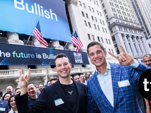 CoinDesk Owner Bullish Starts Trading
