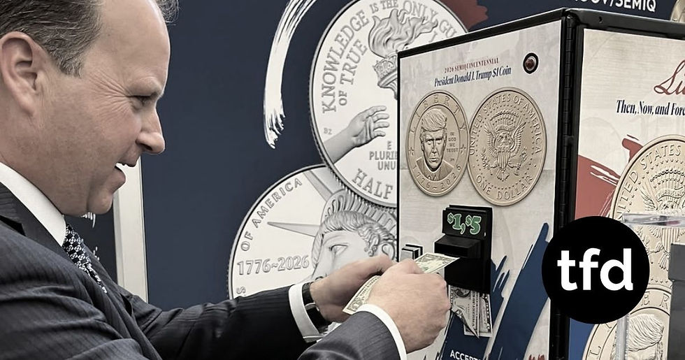 U.S. Mint Releases Trump $1 Coin for America's 250th Anniversary