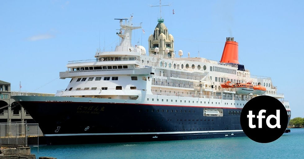 Japan’s Nippon Maru Cruise Ship Retires After 35 Years at Sea