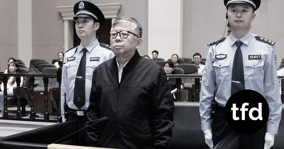 Chinese Ex-Official Sentenced to Death in $325 Million Bribery Case