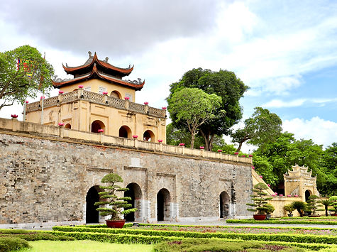 Thang Long ruins in Hanoi