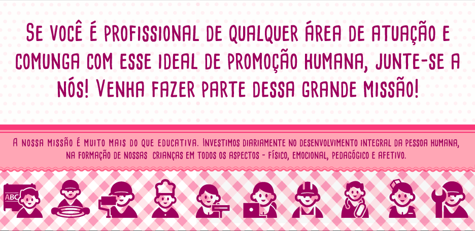 Seja um voluntário