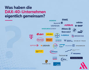 Was haben die DAX-40-Unternehmen eigentlich gemeinsam?
