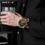 Thumbnail: RISTOS Rvs Mens Sport Analoge Watch WristWatch Multifunctional Mode