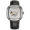 Thumbnail: Carotif casual leather band mechanic watch hand wind 3bar waterproof SteelWatch