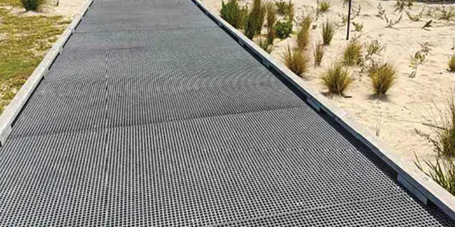 Example: FRC composite grated walkway
