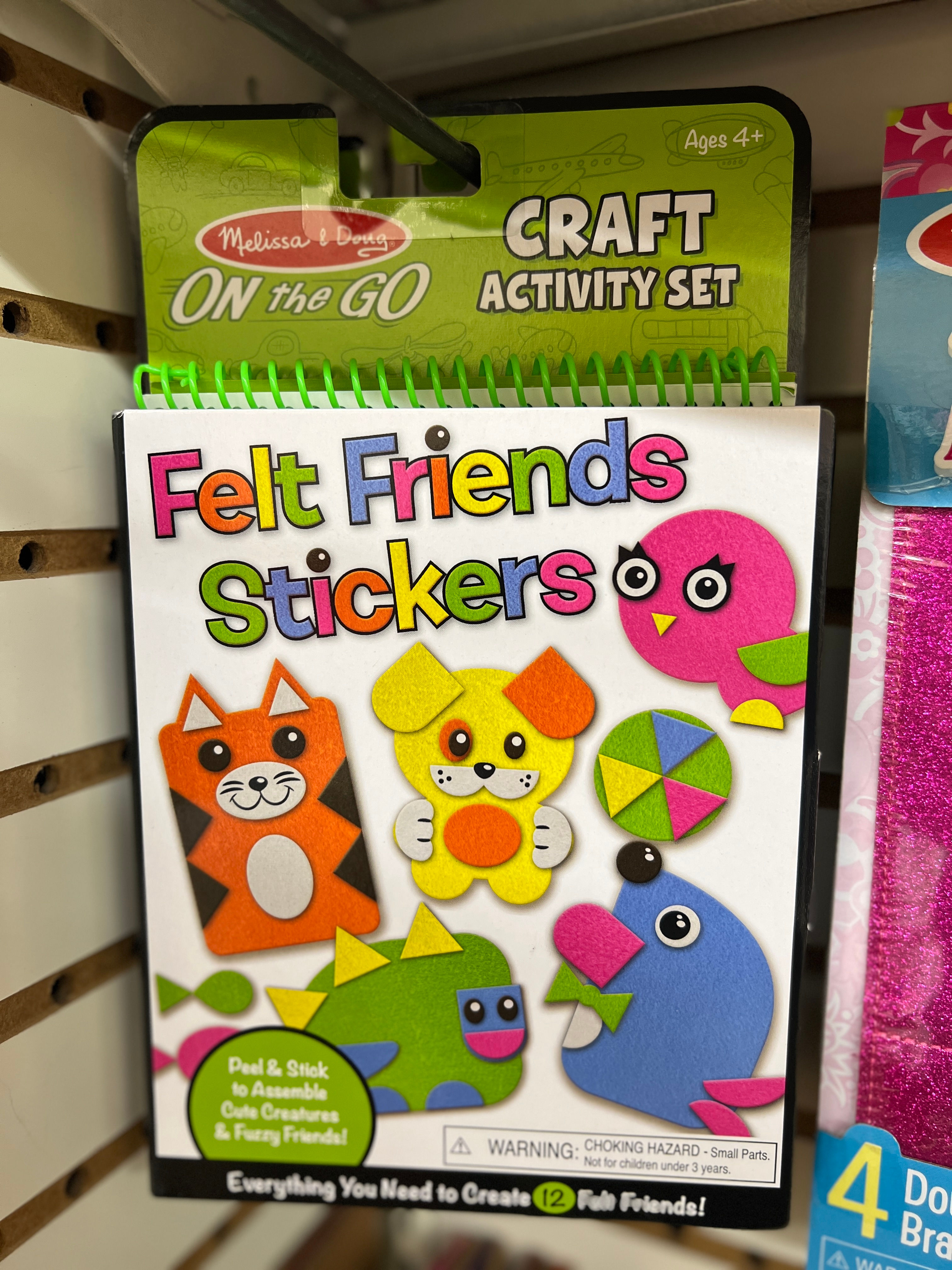 Melissa & Doug Felt Friends Stickers