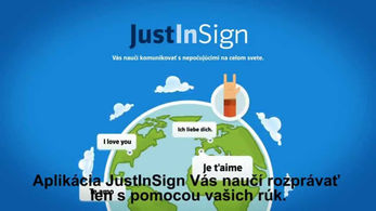 JustInSign - znaková reč hravou formou