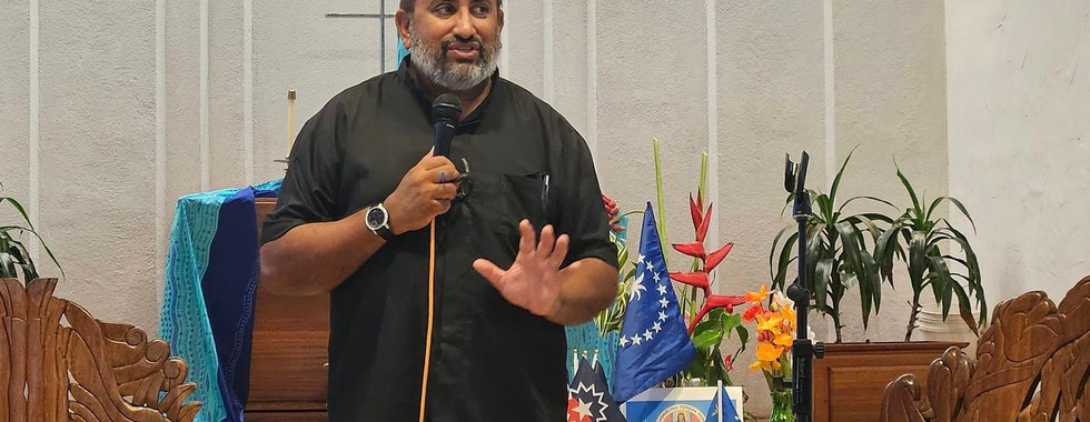 James Baghwan speaking