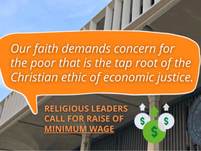 Religious Leaders Call for Raise of Minimum Wage