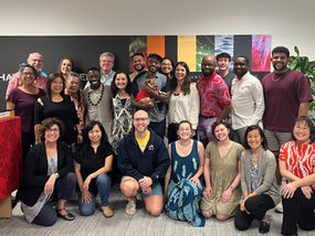 Andover Newton Seminary Students Visit Conference Office