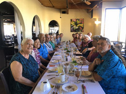 Maui clergy gather for lunch to start the year